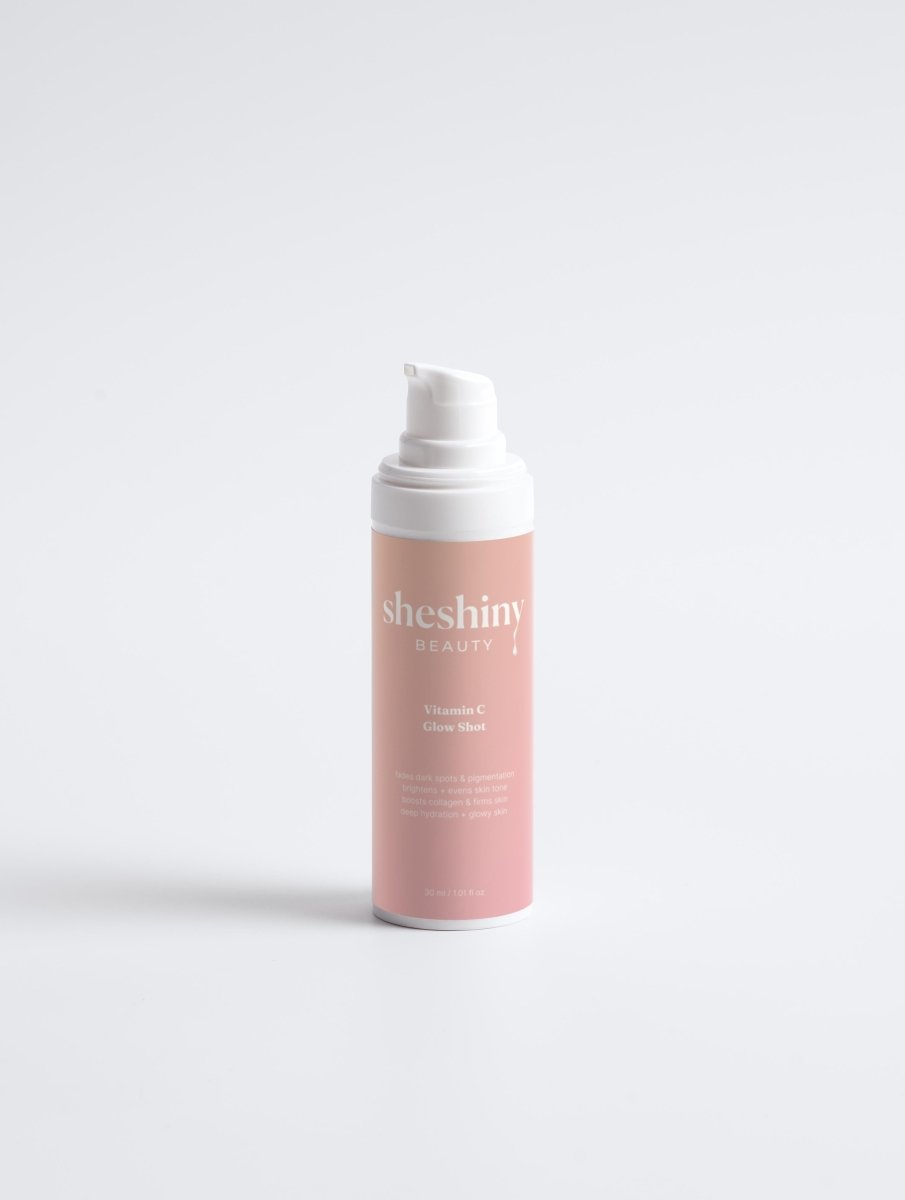 Vitamin C Serum Glow Shot - SheShiny Cocurly_hair solution kinky hair solution coily hair solution