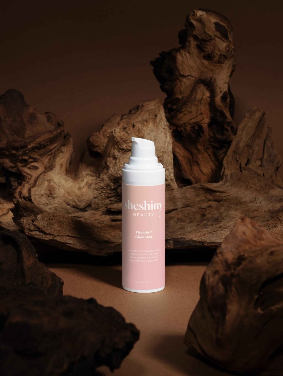 Vitamin C Serum Glow Shot - SheShiny Cocurly_hair solution kinky hair solution coily hair solution